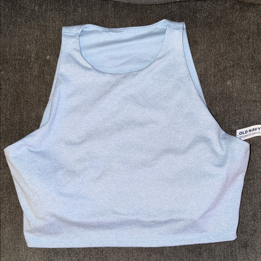 Old Navy Women's Sky Blue Active Crop Top